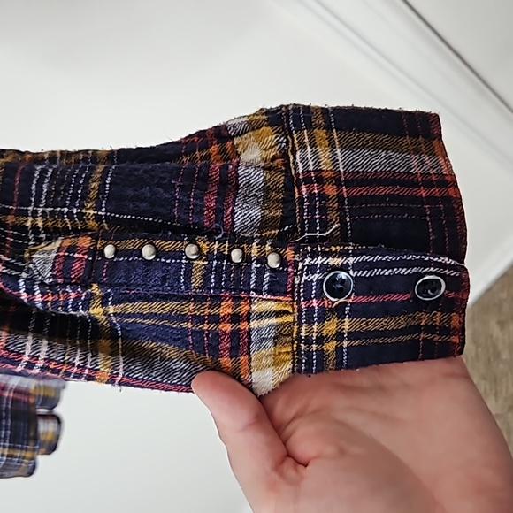 Free People We the Free Hidden Valley Button Down Shirt Size XS - Picture 5 of 11